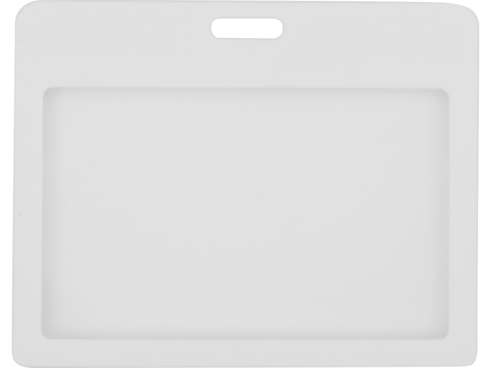 Бейдж Show mini Flat 98 *78 мм (внут.размер  85*54 мм), белый