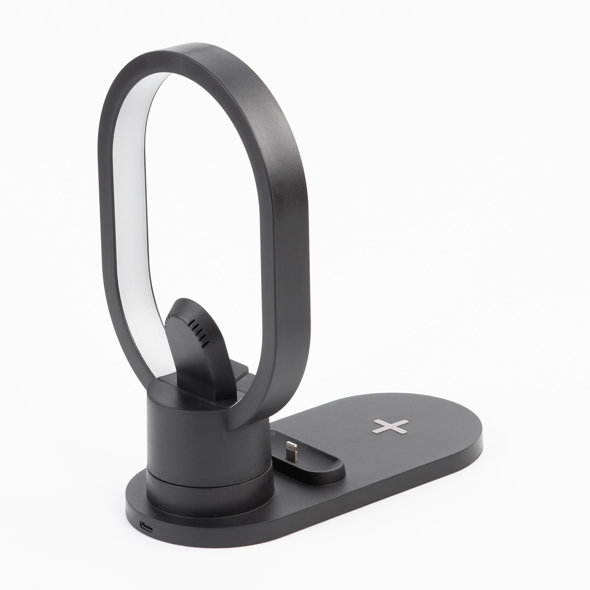 Настольная беспроводная (15W) зарядная станция "Starship" с лампой Настольная беспроводная (15W) зарядная станция "Starship" с лампой