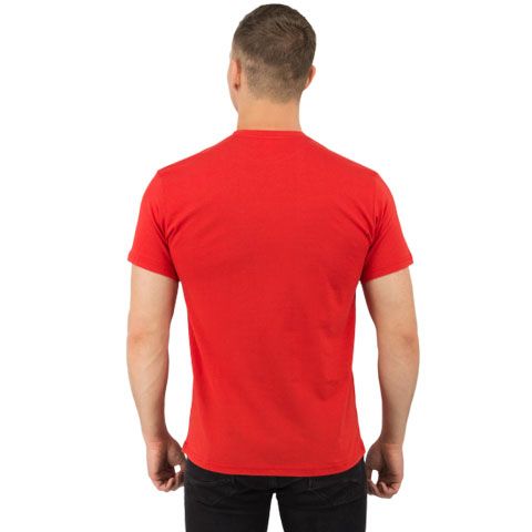 Футболка Star, мужская (красный, XL)