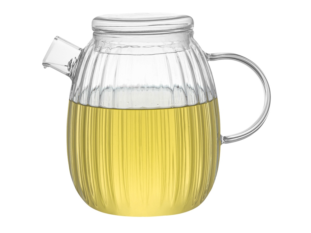 Стеклянный заварочный чайник с гранями Prism