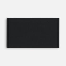 Лейбл из ПВХ Dzeta, M, черный