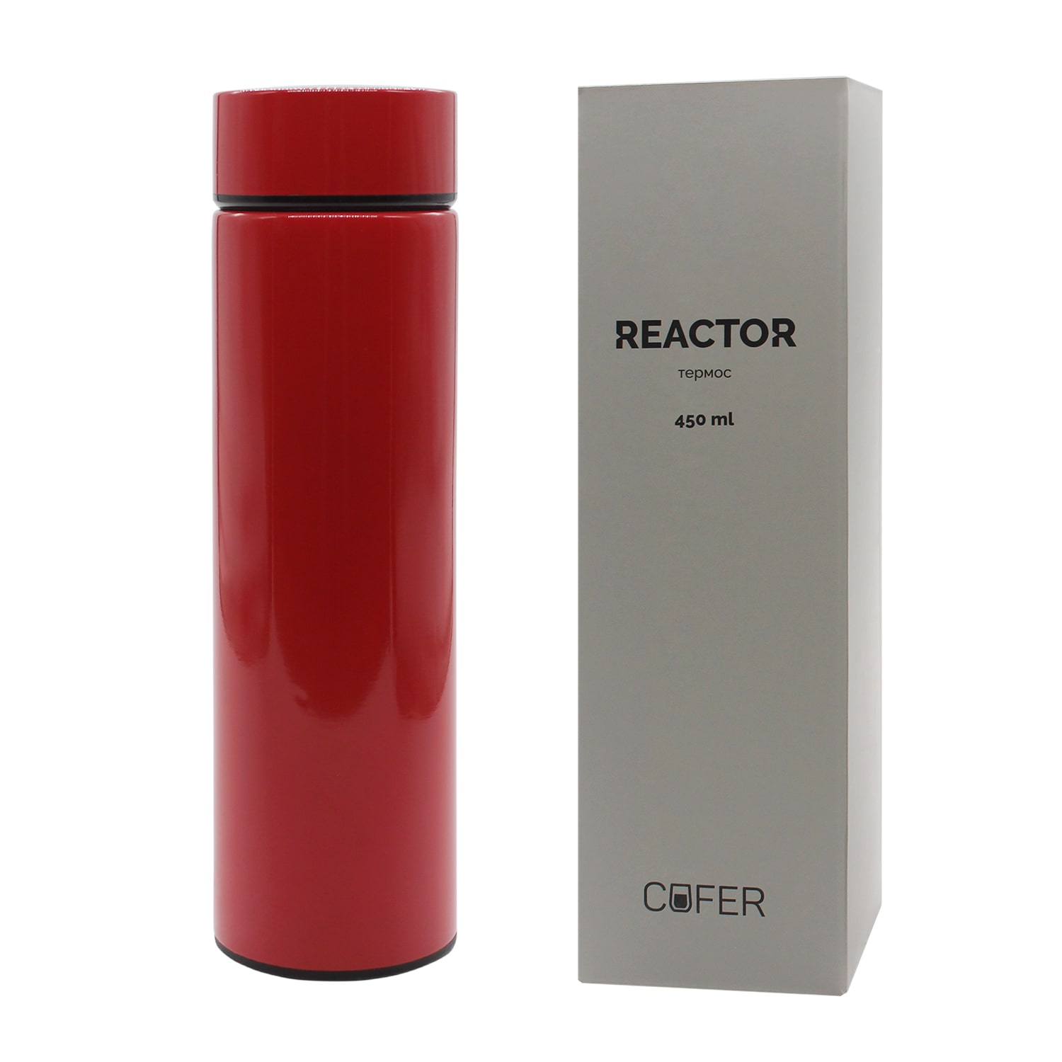 Термос Reactor с датчиком температуры (красный) Термос Reactor с датчиком температуры (красный)
