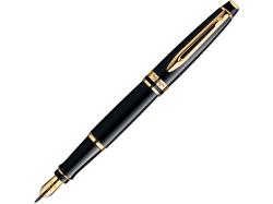 Ручка перьевая Waterman Expert 3 Black Laque GT F, черный/золотистый Ручка перьевая Waterman Expert 3 Black Laque GT F, черный/золотистый