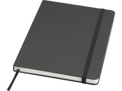 Holm блокнот формата А5 из каменной бумаги с линованными страницами - сплошной черный