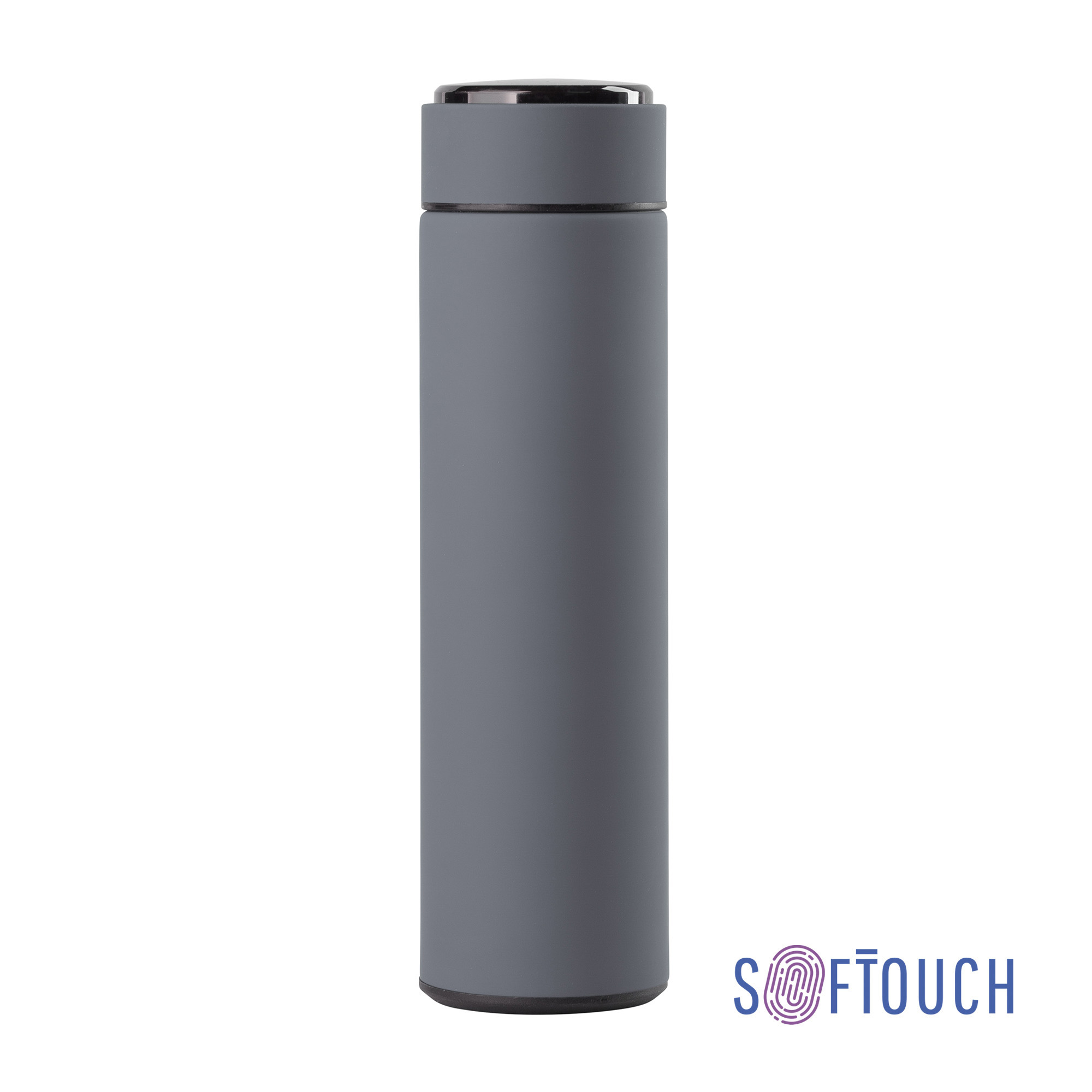 Термос "Бостон next" 500 мл с индикацией температуры, soft touch, сменная батарейка Термос "Бостон next" 500 мл с индикацией температуры, soft touch, сменная батарейка