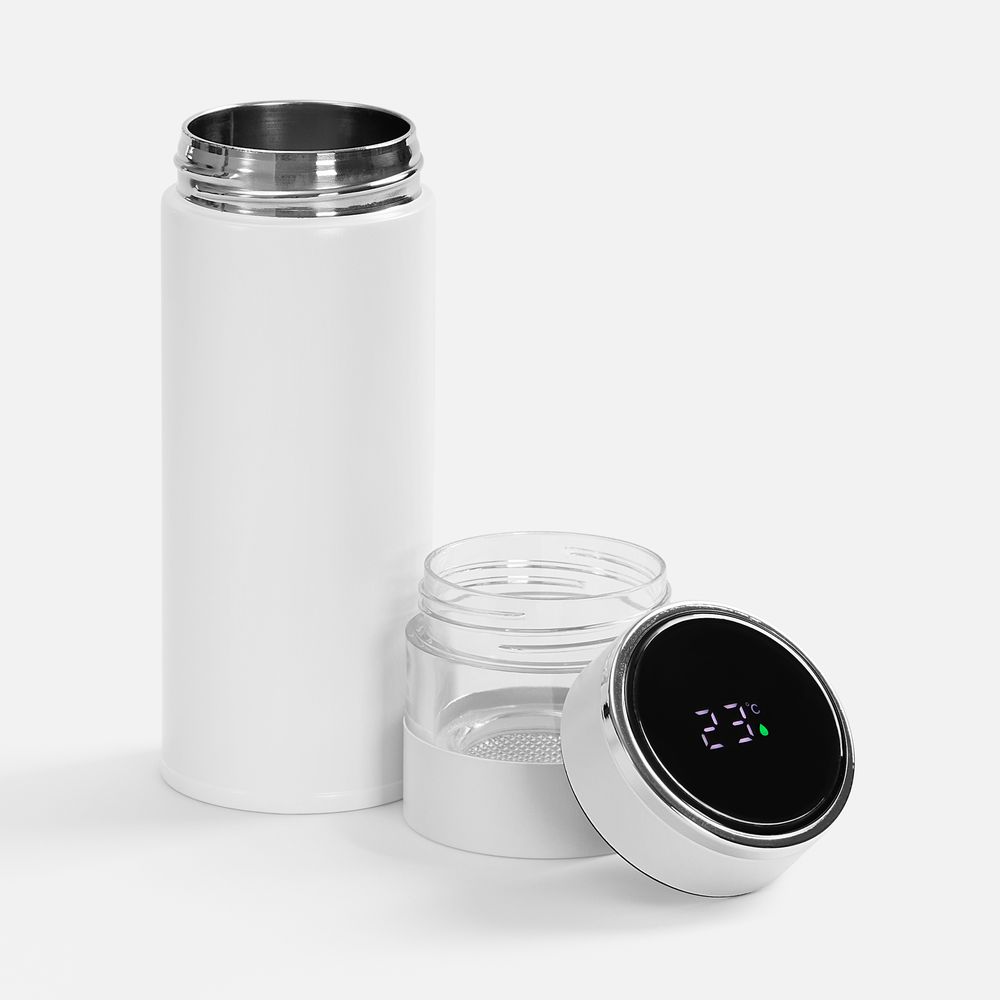 Смарт-бутылка с инфьюзером Thermory ver.2, белая