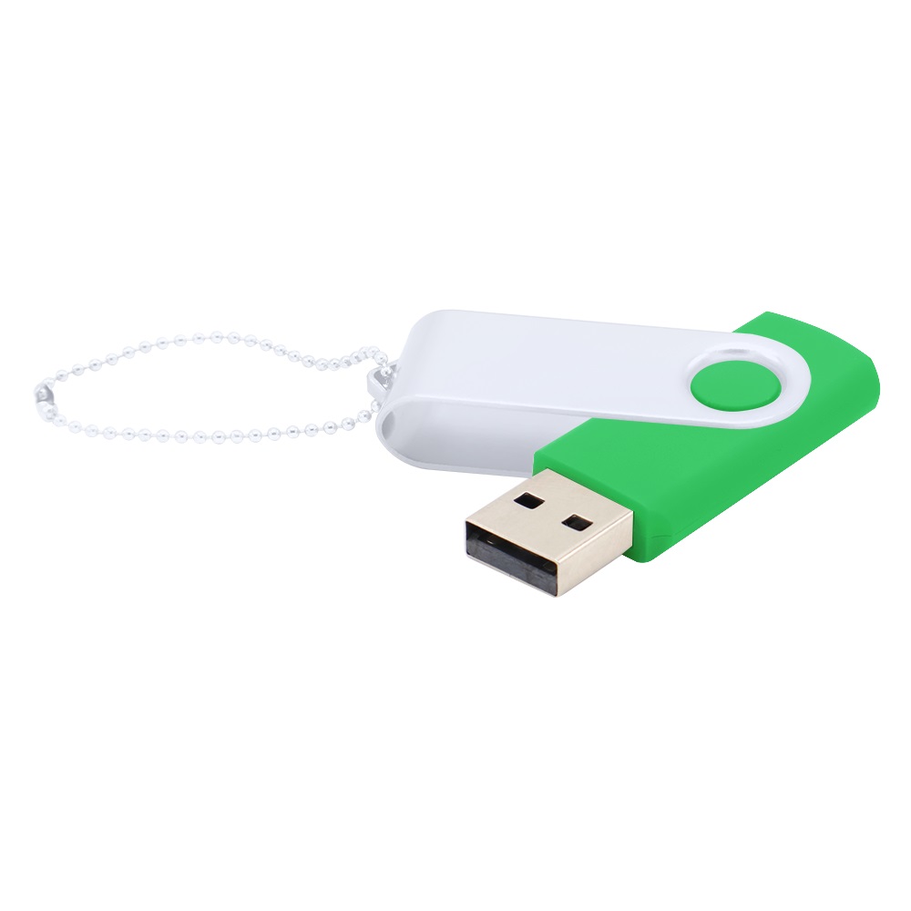 Флешка Designer To Go 2.0 USB 16Gb, зеленый/белый Флешка Designer To Go 2.0 USB 16Gb, зеленый/белый
