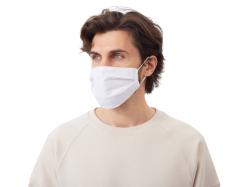Маска для лица многоразовая для сублимации, размер M-L, белый
