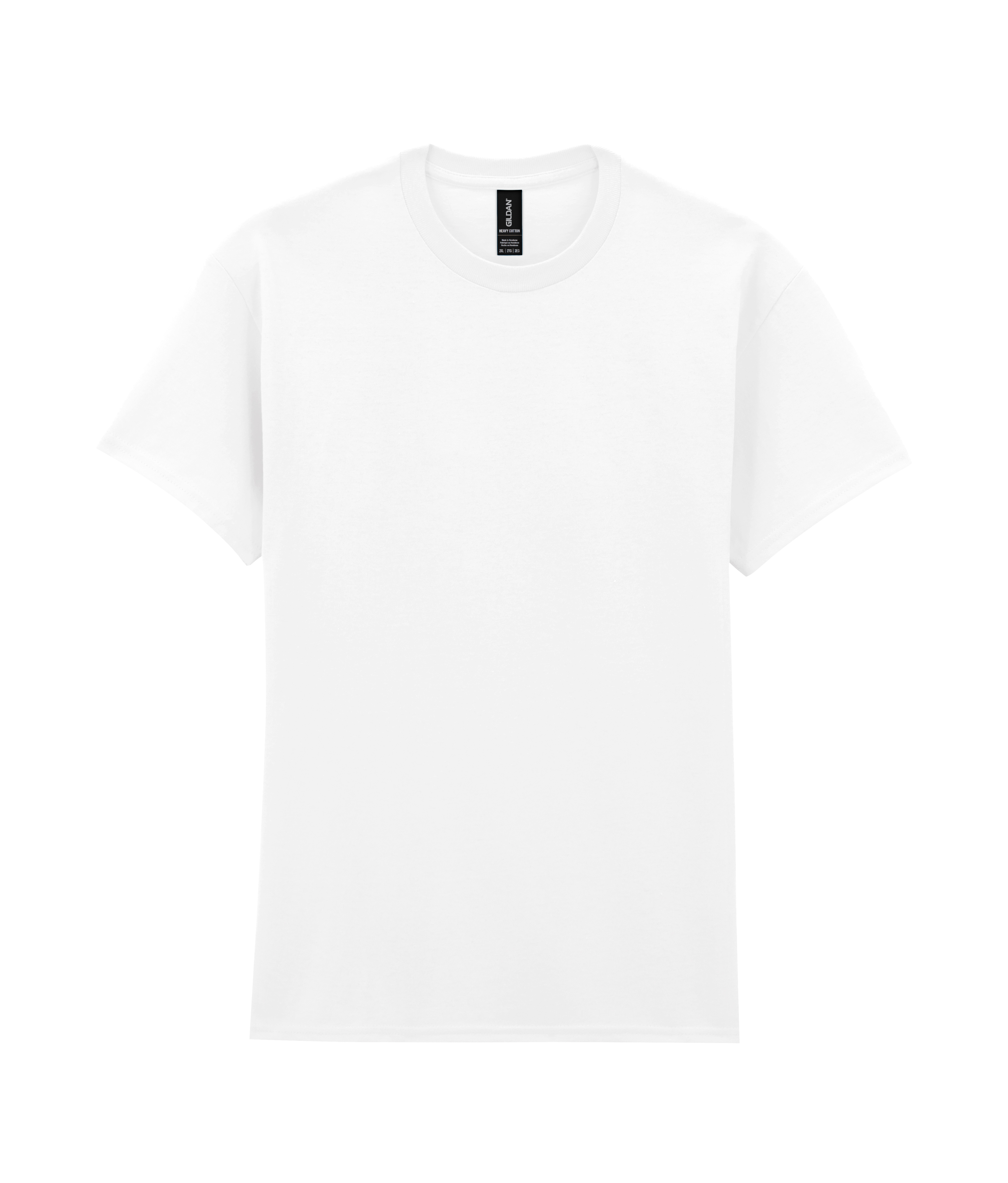 Футболка HEAVY COTTON, БЕЛЫЙ 2XL