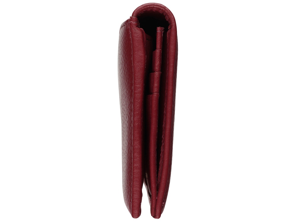 Кошелёк женский BUGATTI Lady Top, красный, натуральная воловья кожа, 19,5х2х10 см