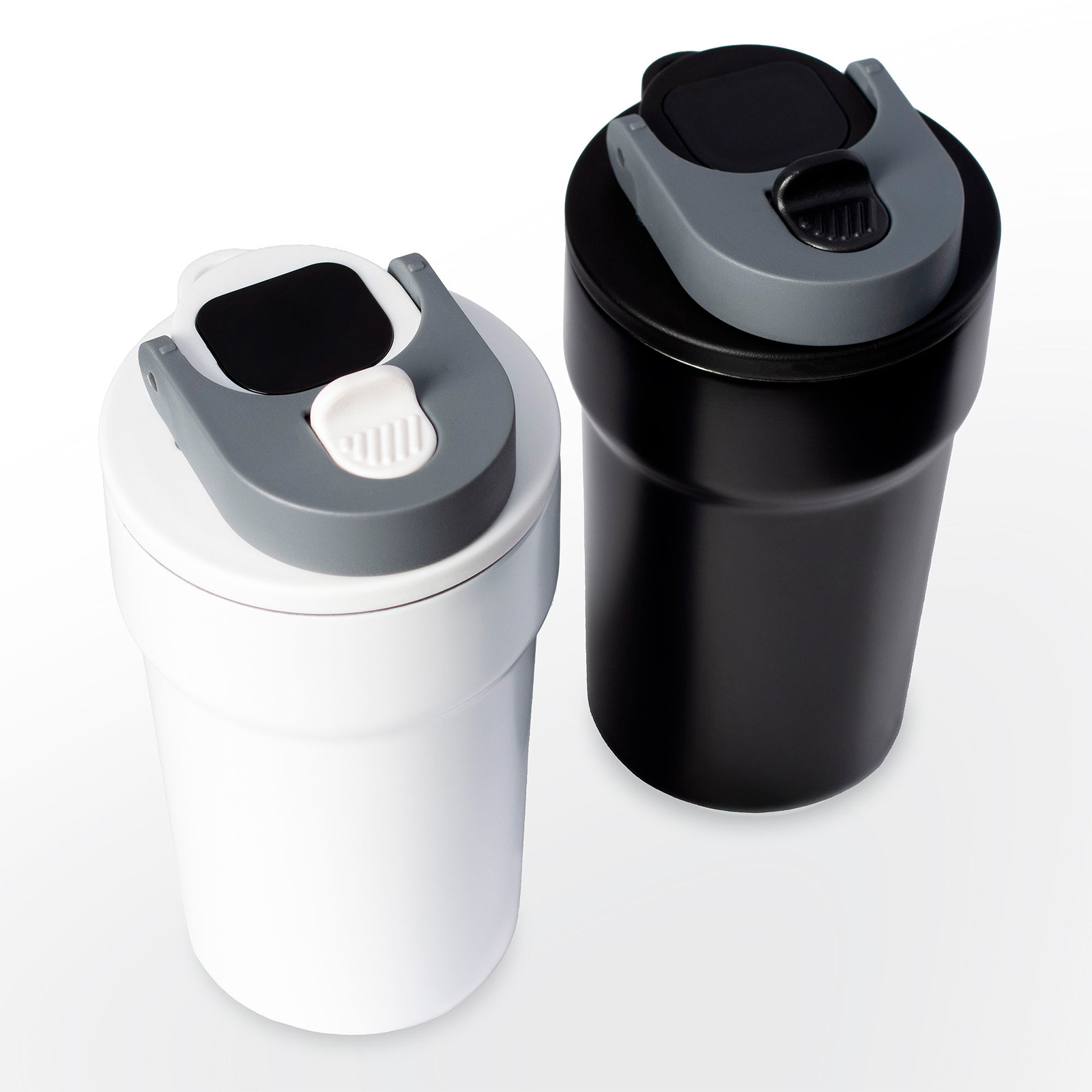 Термокружка Aura с дисплеем, чёрная