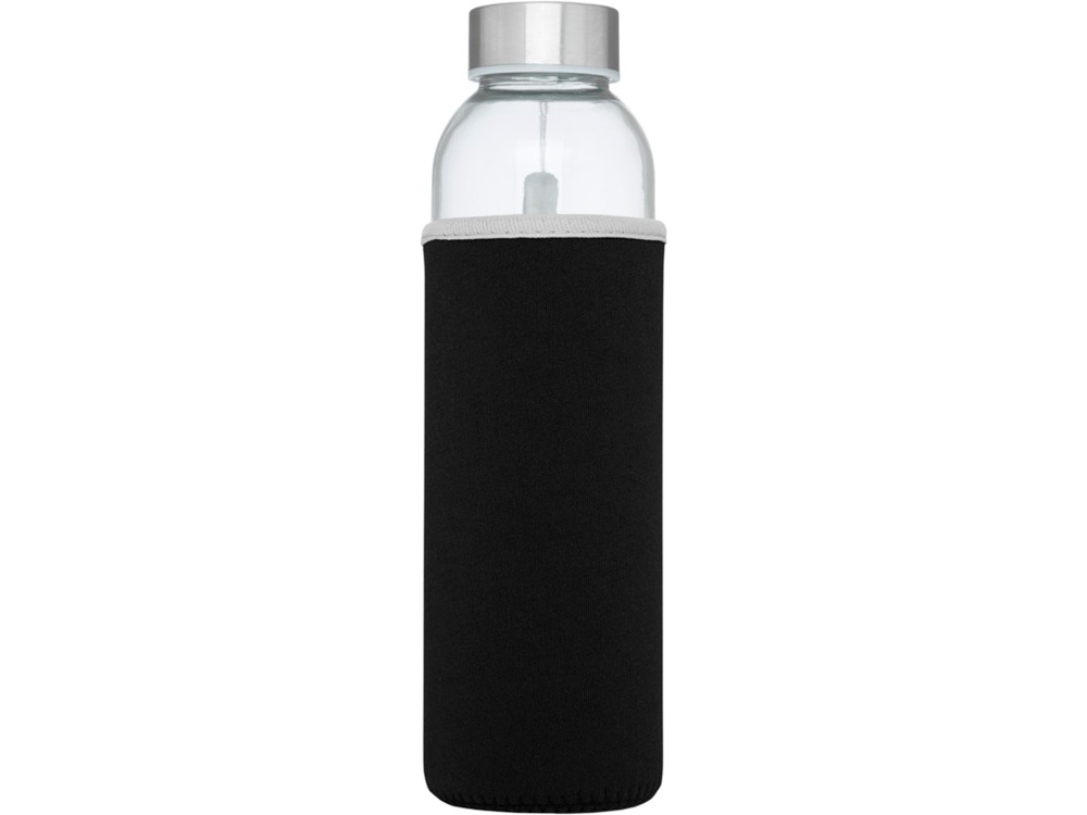Спортивная бутылка Bodhi из стекла объемом 500 мл, черный
