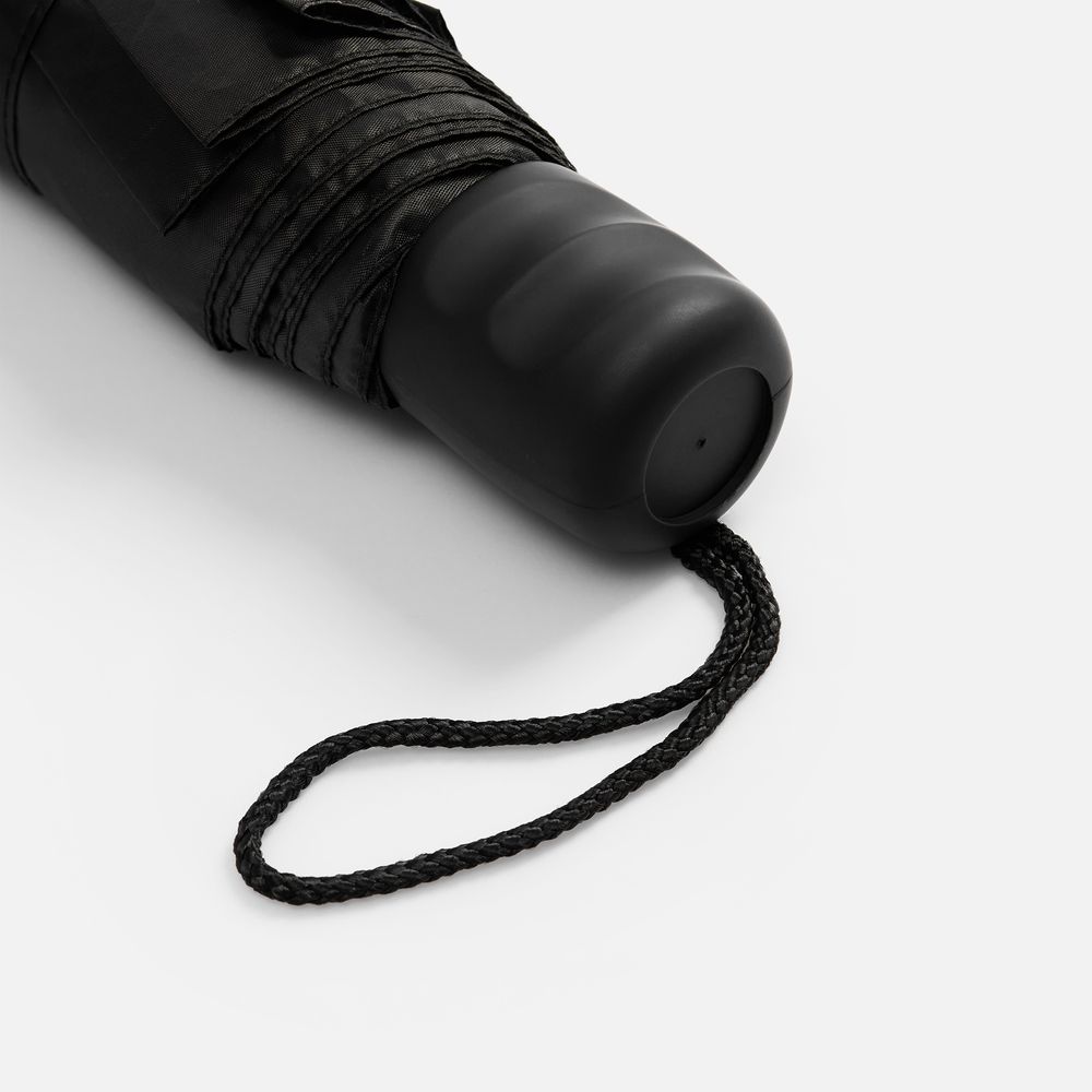 Зонт складной Basic, ver.2, черный Зонт складной Basic, ver.2, черный