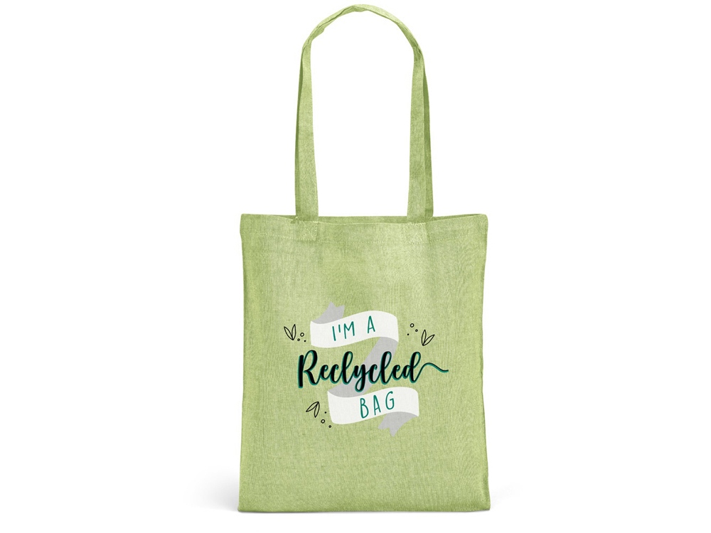 RYNEK. Сумка с переработанным хлопком, светло-зеленый RYNEK. Сумка с переработанным хлопком, светло-зеленый