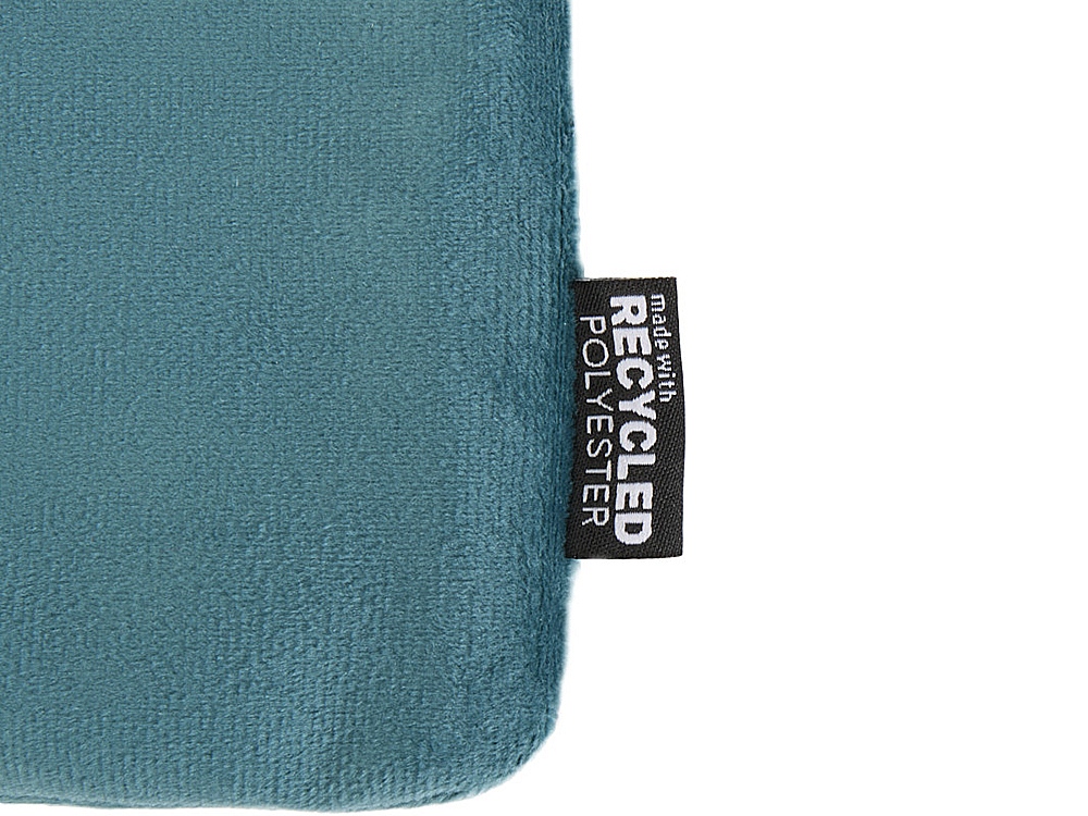 Swift набор косметичек из переработанного бархата GRS, морская волна