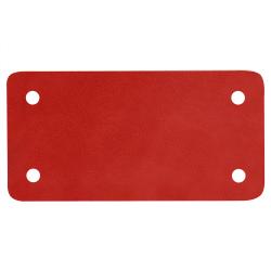 Шеврон 30*60 мм, красный