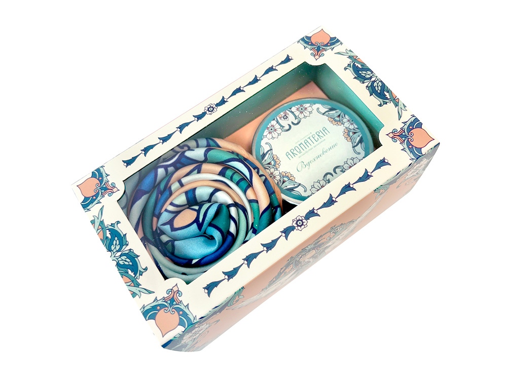 Набор платок Царевна Лебедь и свеча Вдохновение