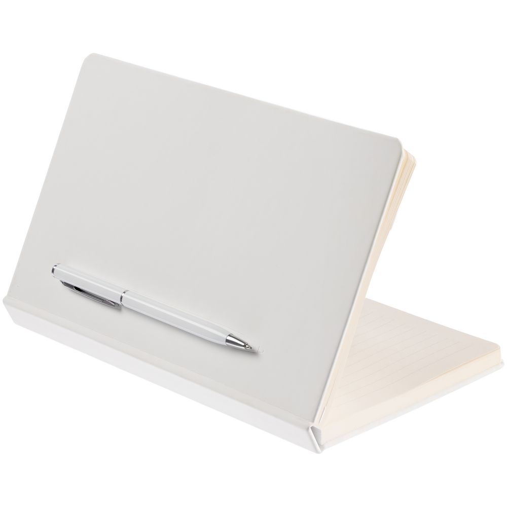 Ежедневник Magnet Shall, недатированный, белый Ежедневник Magnet Shall, недатированный, белый