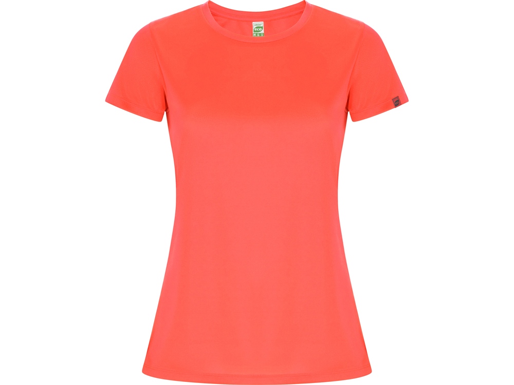 Футболка Imola женская, неоновый коралловый