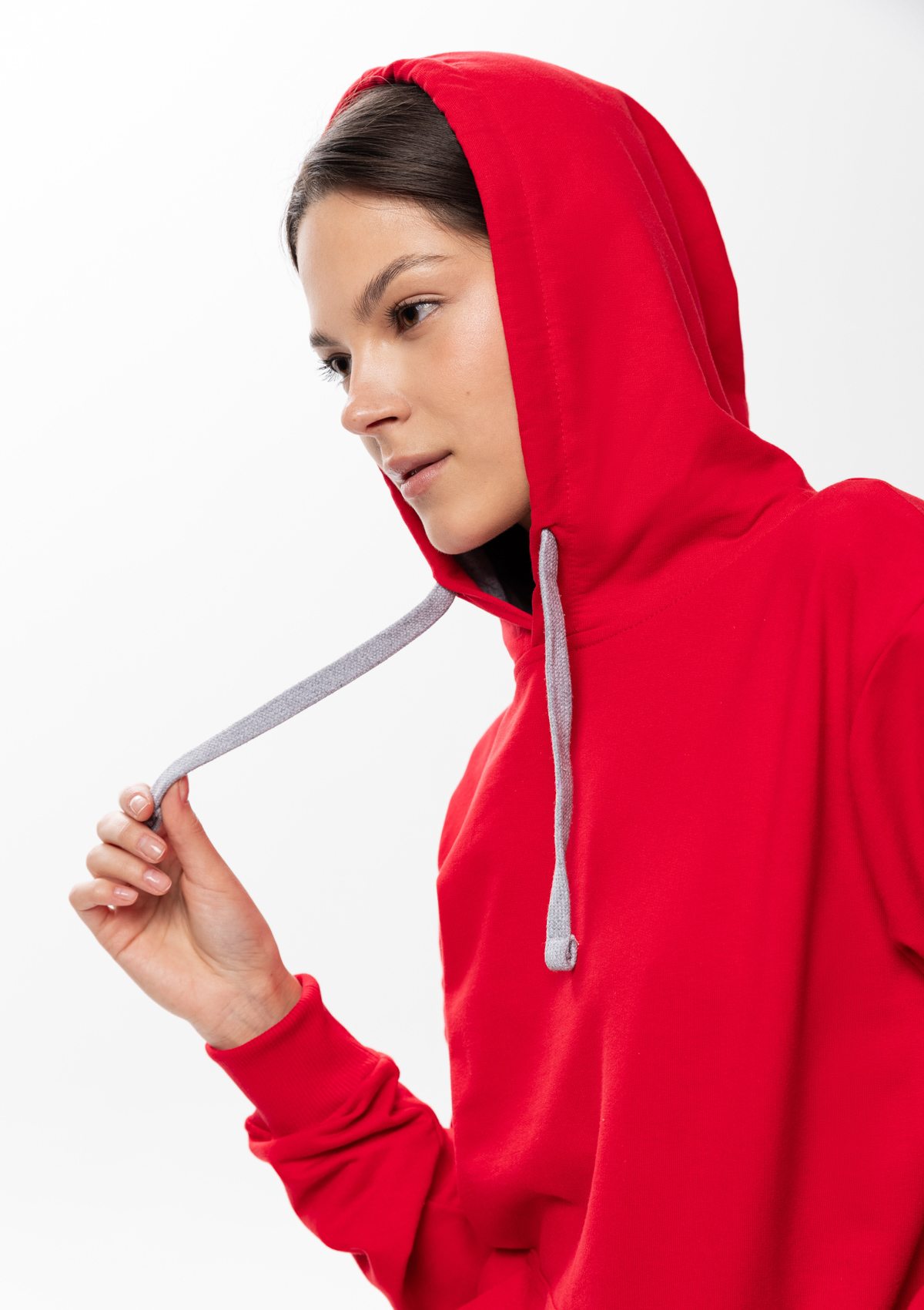 Худи унисекс STAN футер без начёса с контрастным капюшоном 260, 23