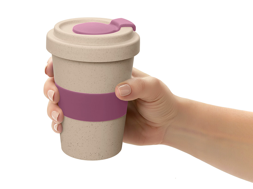 Стакан из пшеничного волокна Flava, dust pink Стакан из пшеничного волокна Flava, dust pink