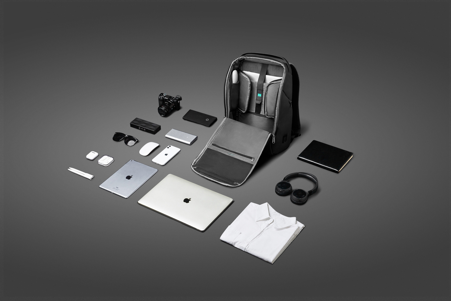 Рюкзак KORIN FlexPack Pro 47х34х18 см, черный