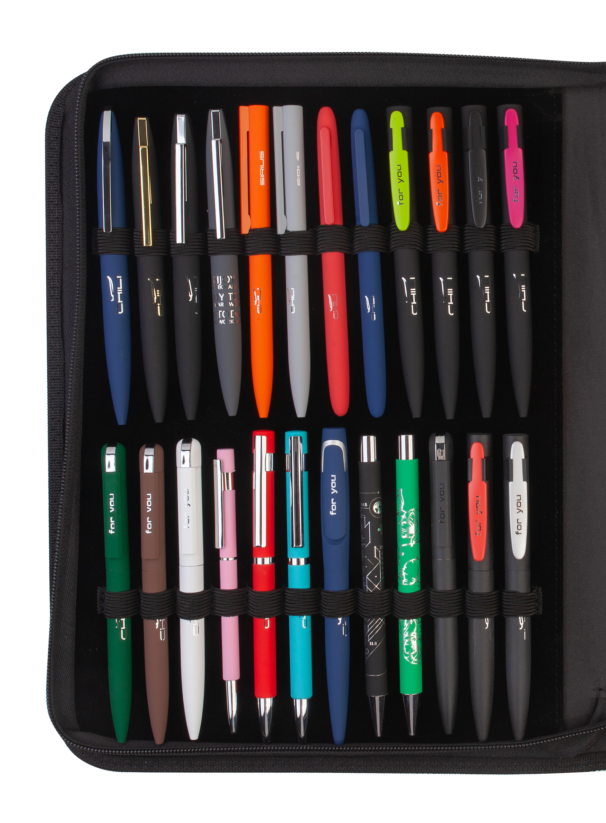 Презентационный кейс ручек и карандашей Океан