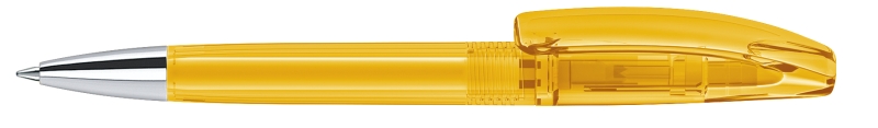 3253 Шариковая ручка Bridge Clear желтый 7408 с металлическим наконечником