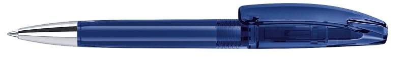 3253 Шариковая ручка Bridge Clear темно-синий 2757 с металлическим наконечником