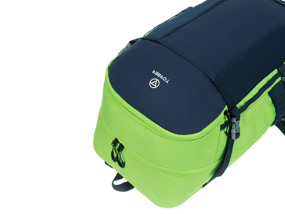 Туристический рюкзак TORBER КЕМПИНГ, синий/салатовый, полиэстер, 36 х 54 х 16 см Туристический рюкзак TORBER КЕМПИНГ, синий/салатовый, полиэстер, 36 х 54 х 16 см