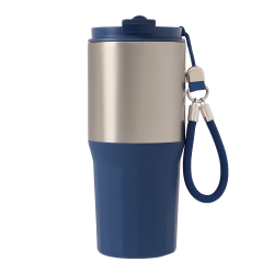 Термокружка вакуумная Авеню (Avenue), синяя