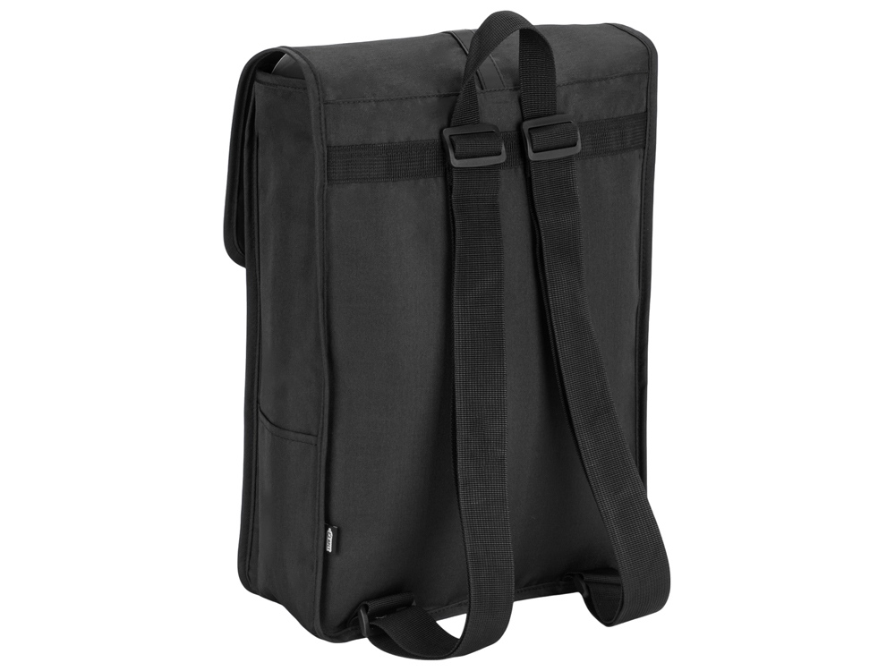 Рюкзак Rony из переработанного пластика, черный Рюкзак Rony из переработанного пластика, черный