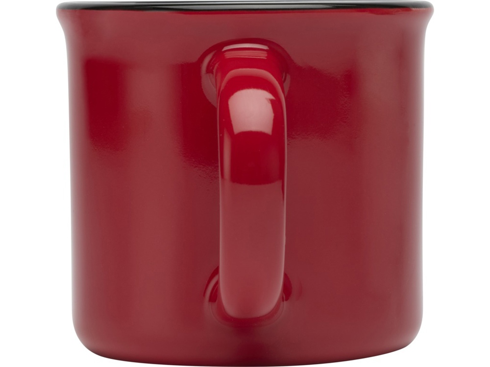 Bari керамическая кружка объемом 240 мл, красный