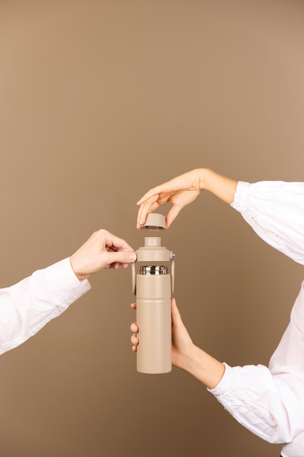 Термобутылка VINGA Baltimore Trek из переработанной стали RCS, 600 мл