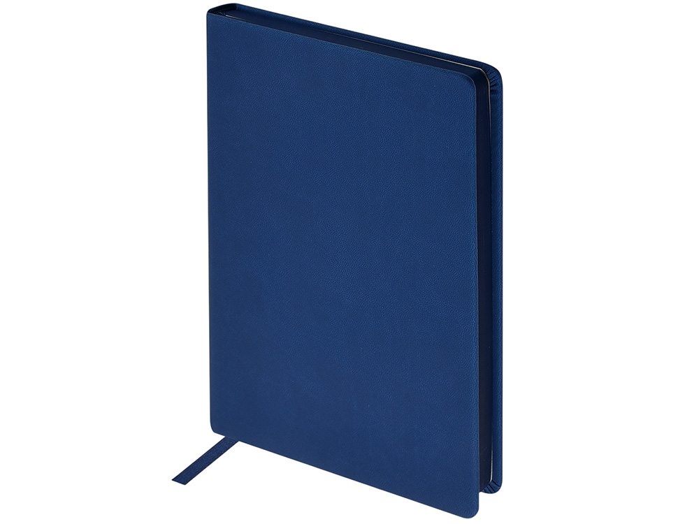 Ежедневник А5 Megapolis Color New soft-touch, синий