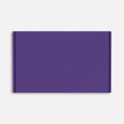 Лейбл из ПВХ Dzeta, XL, фиолетовый