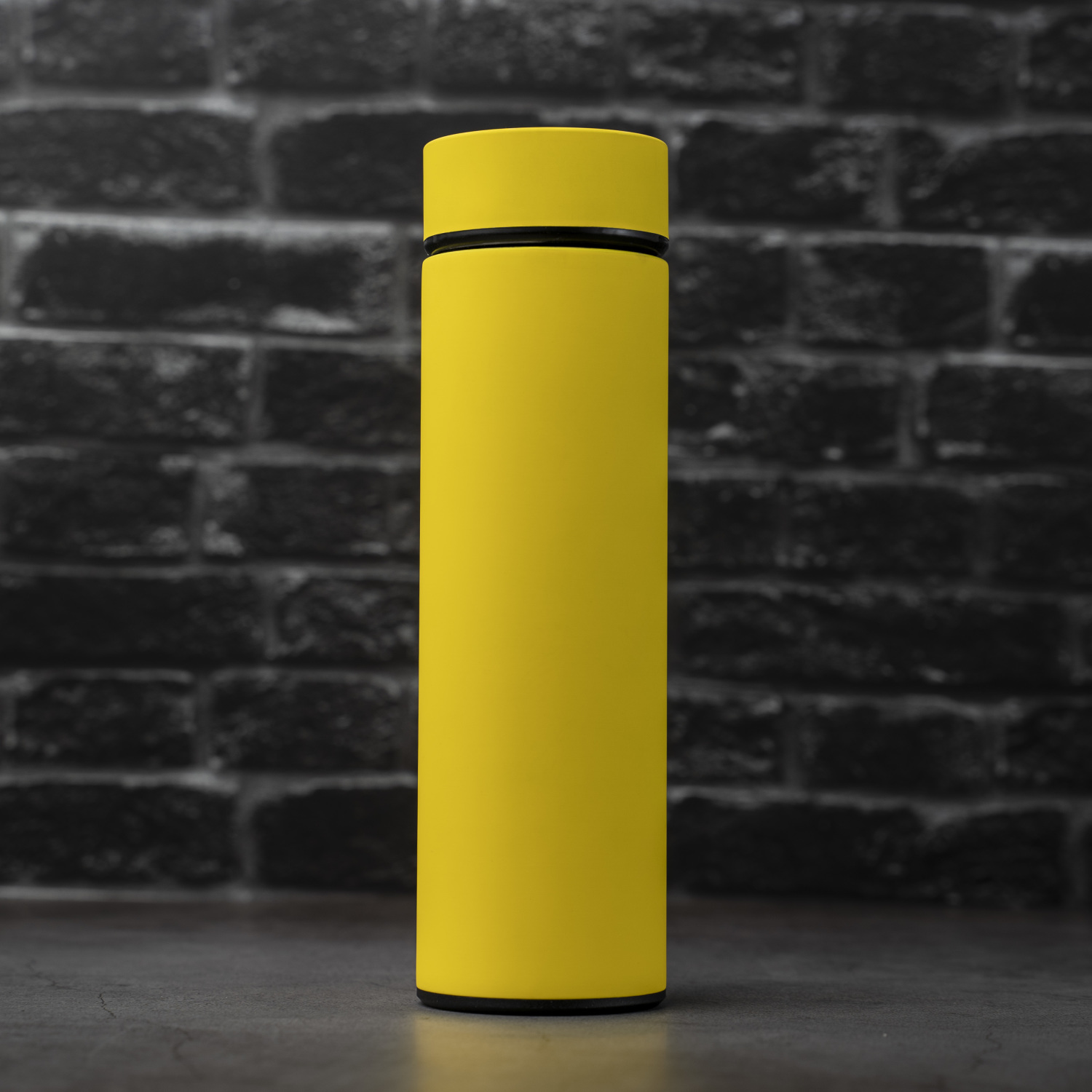 Термос Reactor софт-тач с датчиком температуры (желтый) Термос Reactor софт-тач с датчиком температуры (желтый)