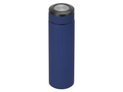 Вакуумный термос Vacuum Flask C1, soft touch, 420мл, темно-синий
