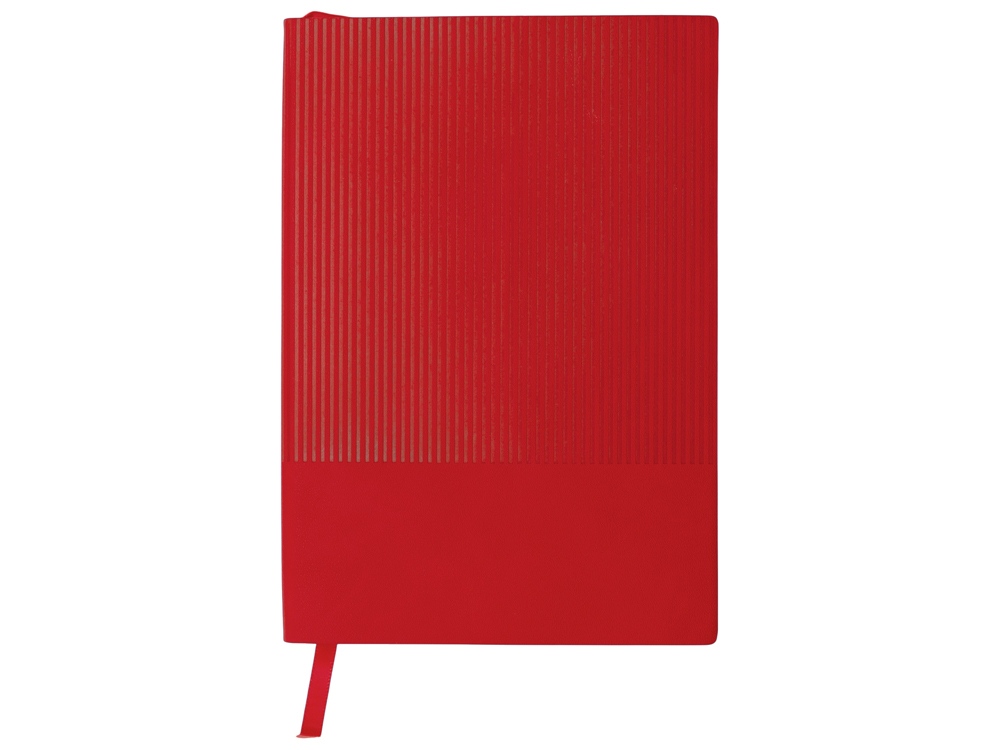 Набор блокнот в гибкой обложке А5 и металлическая шариковая ручка Nabokov, красный