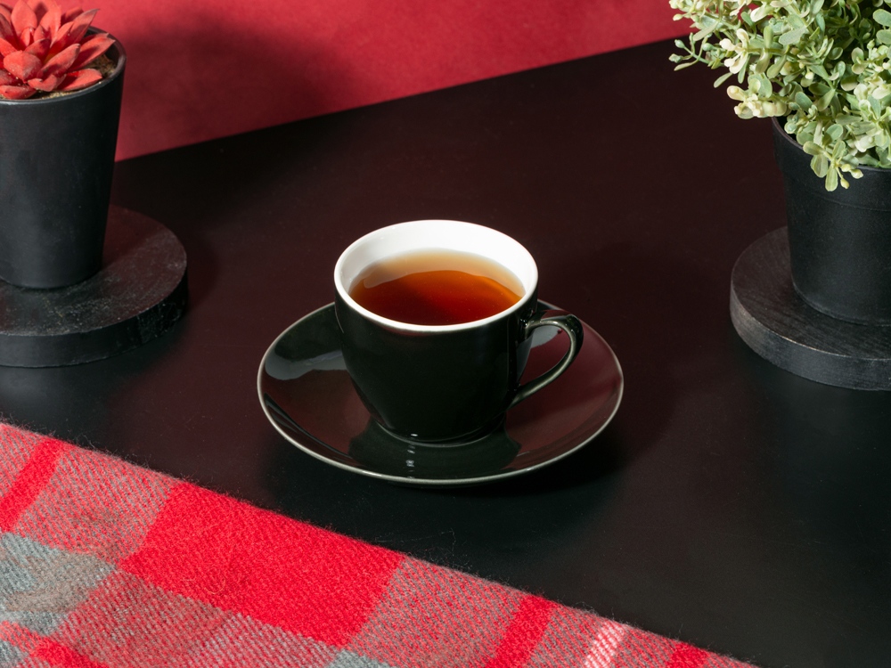 Чайная пара базовой формы Lotos, 250мл, черный Чайная пара базовой формы Lotos, 250мл, черный