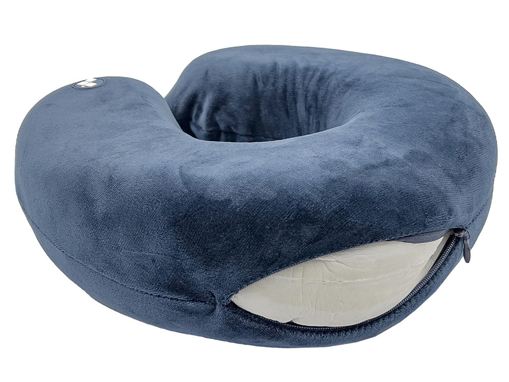 Подушка для путешествий с эффектом памяти Мемо Drowsy Denim