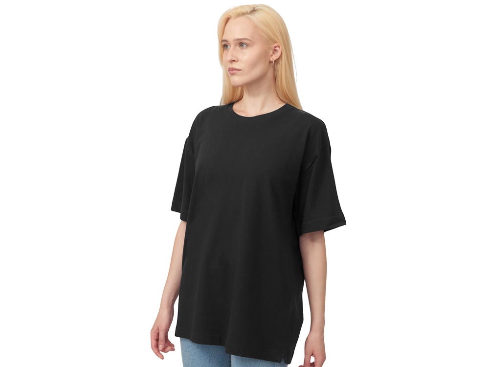 Футболка оверсайз Vienna унисекс , черный