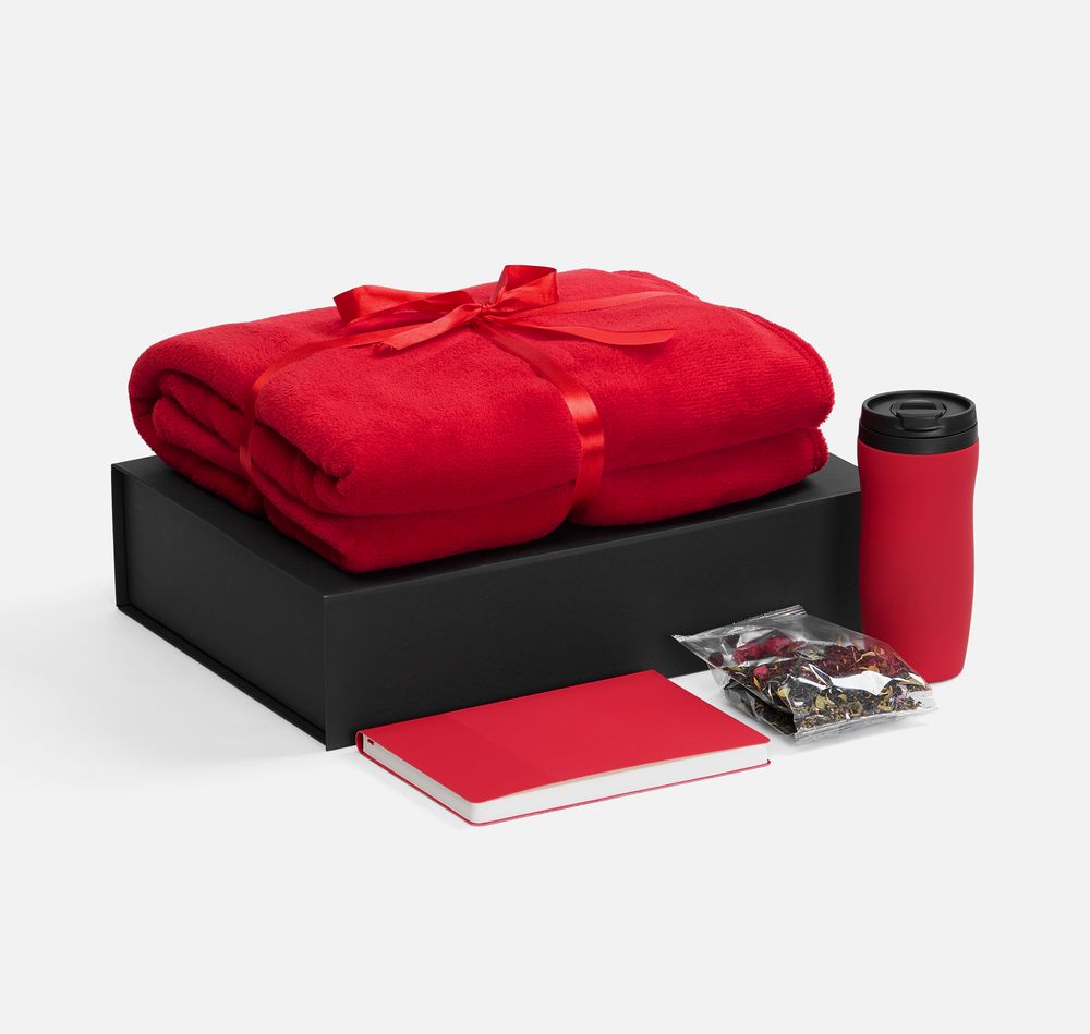 Набор Vale Plush, красный Набор Vale Plush, красный