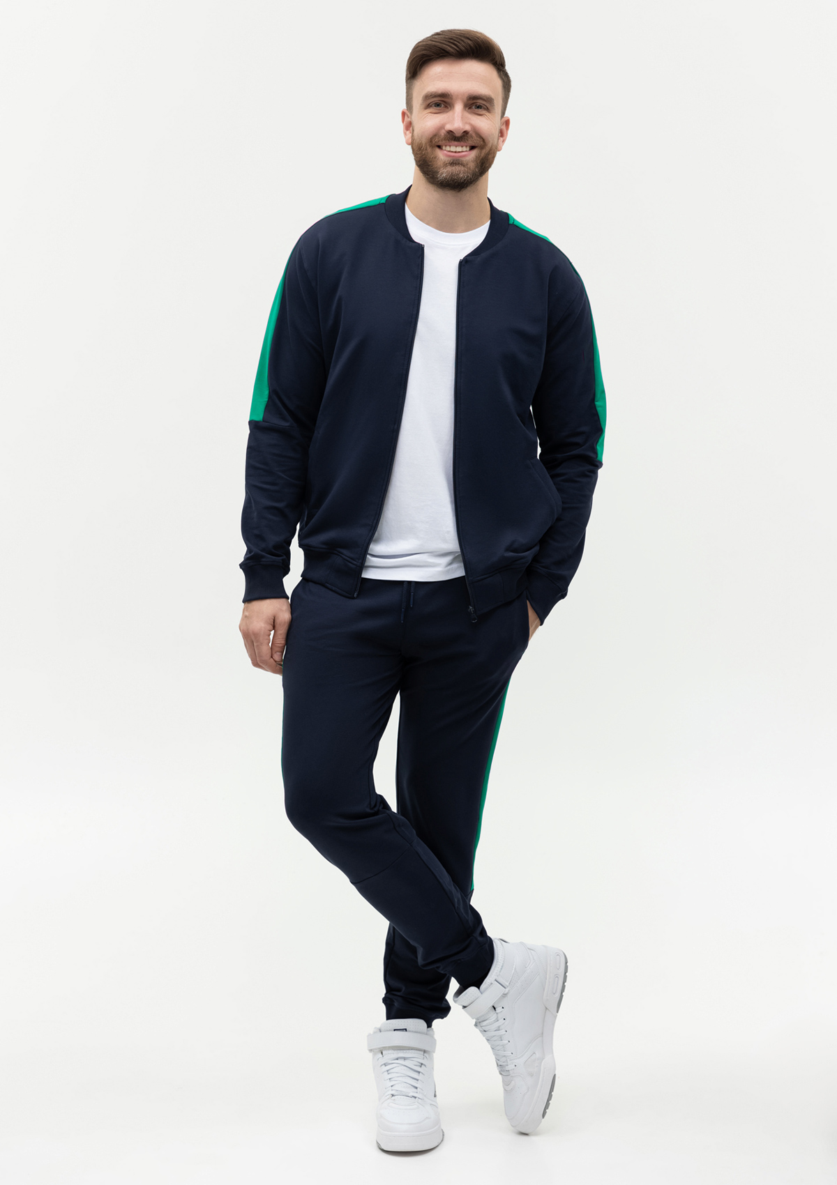 Костюм спортивный мужской STAN футер без начёса, 245, 300