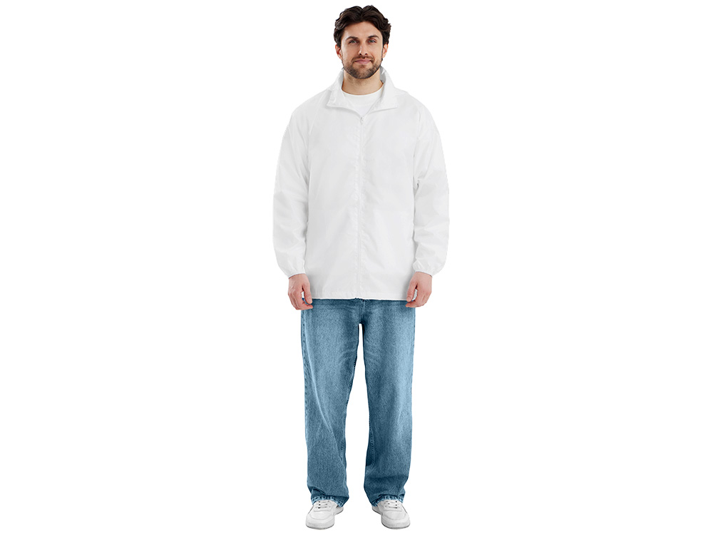 Ветровка Miami 2.0 мужская с чехлом, белый