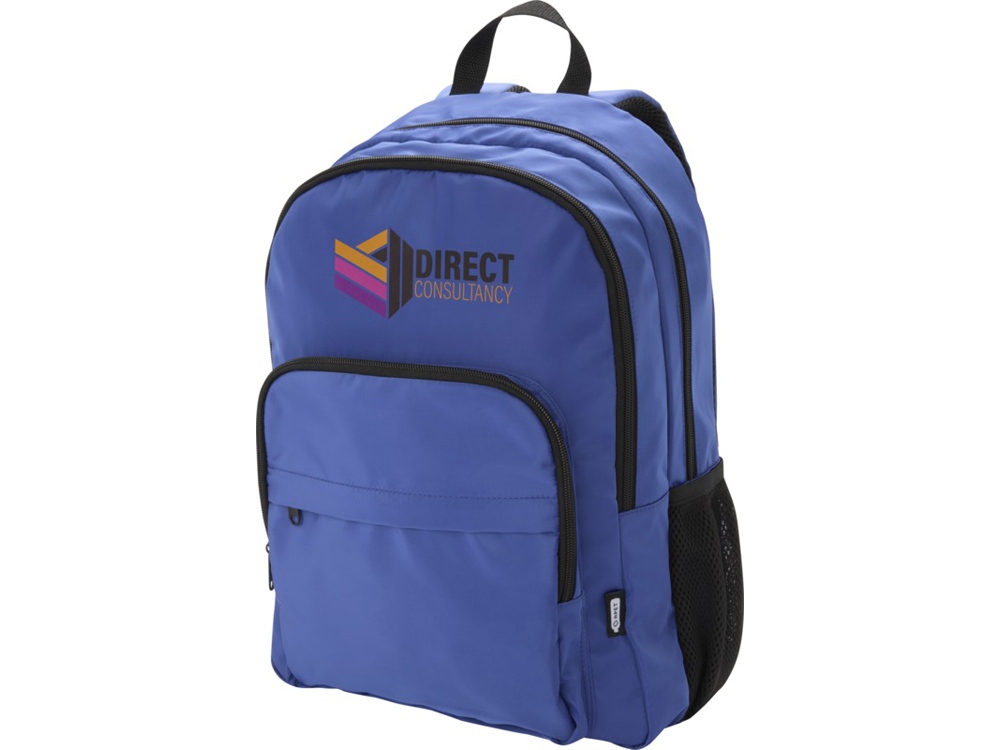 Рюкзак для ноутбука Trend Plus 15GRS из переработанного материала объемом 20 литров, ярко-синий