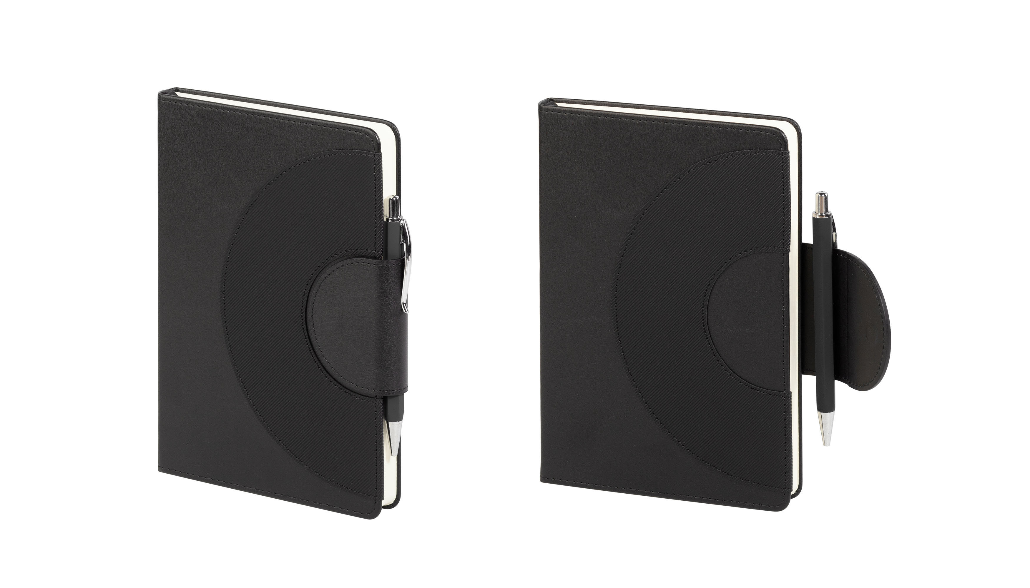 Ежедневник недатированный "Сицилия", формат А5, черный