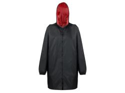 Дождевик Bi-color унисекс, красный/черный