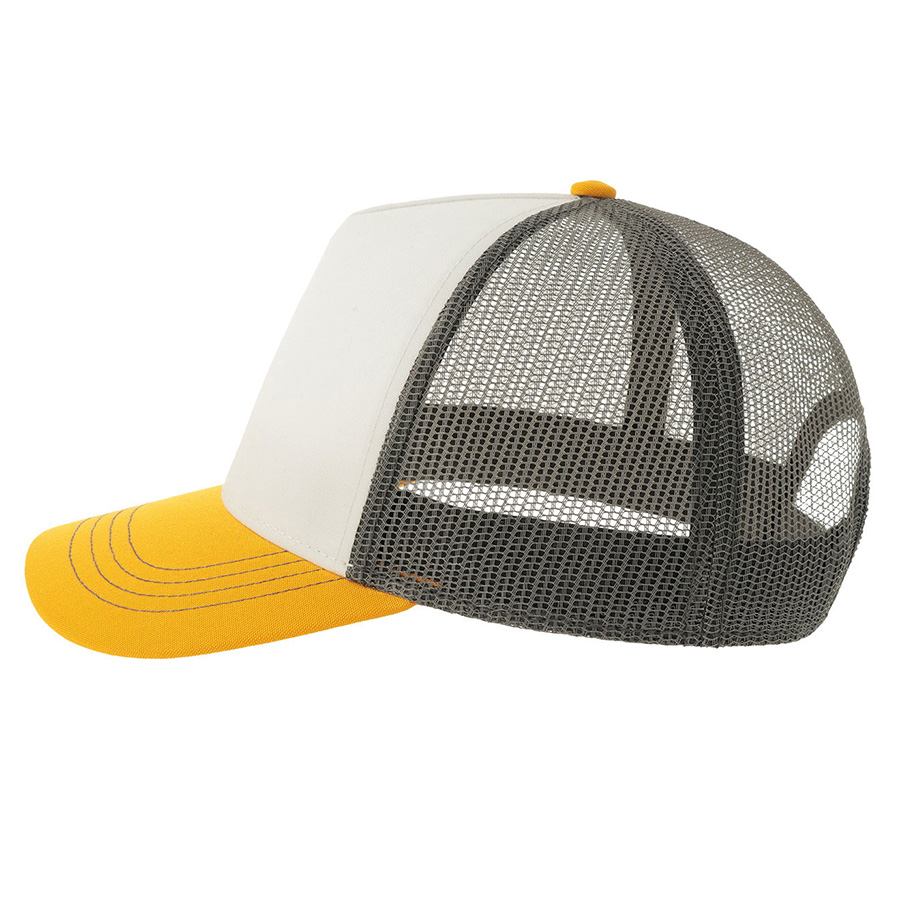 Бейсболка RAPPER CANVAS-S, 5 клиньев, пластиковая застёжка