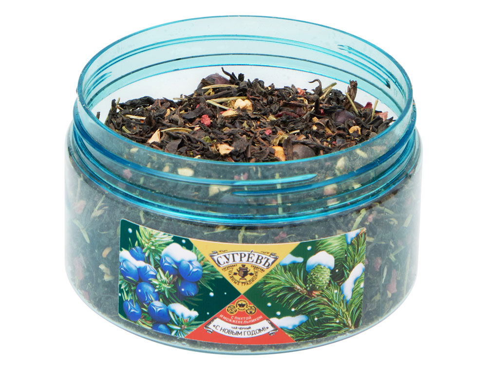Чай С НОВЫМ ГОДОМ ! с пихтой, можжевельником и пряностями 55 г. Чай С НОВЫМ ГОДОМ ! с пихтой, можжевельником и пряностями 55 г.